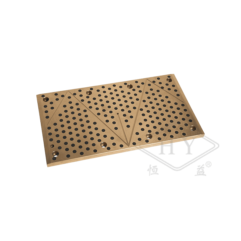 HYB61S Copper-Based Inlaid Solid Lubricated Sliding Plate