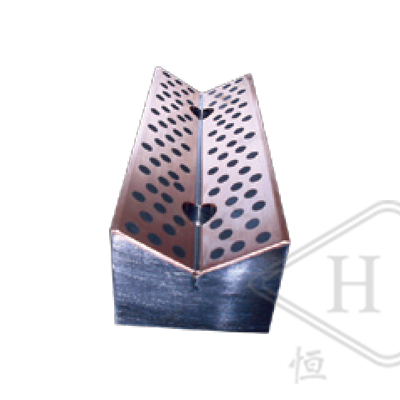 HYB63S Steel-Based Copper Alloy Inlaid Solid Lubricated Sliding Plate